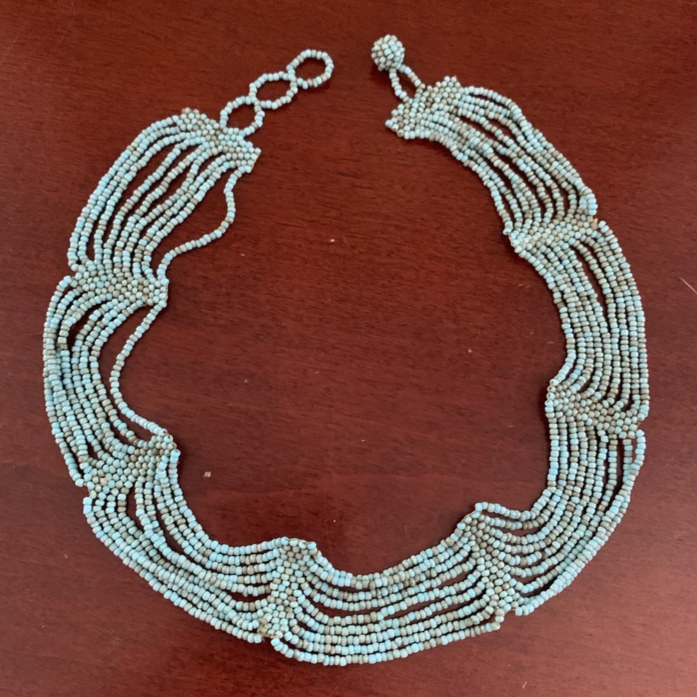 Turquoise choker necklace